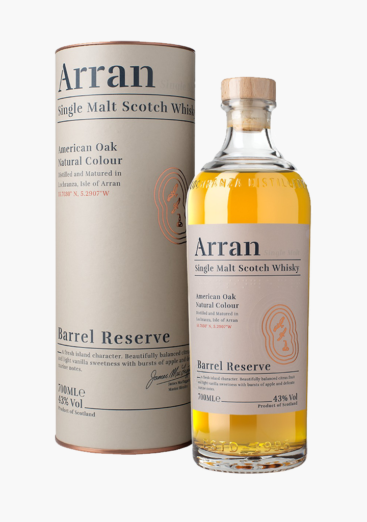 Arran Single Malt Barrel Reserve Scotch Whisky – Willow Park Wines