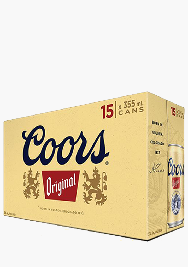 Coors Original - 15 X 355ML – Willow Park Wines & Spirits