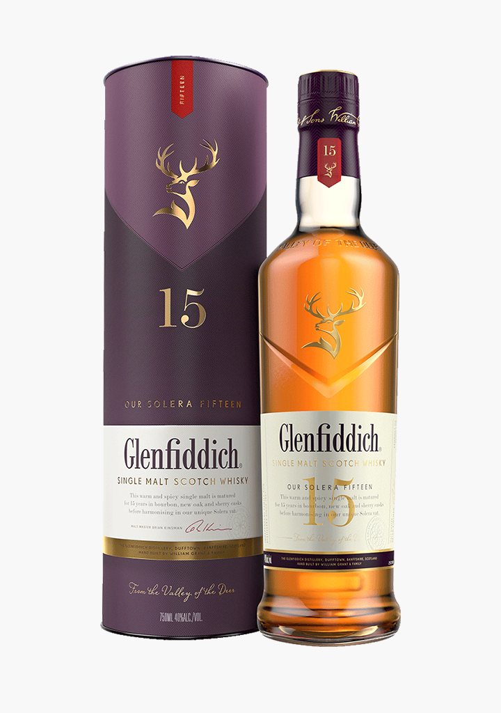 Glenfiddich 15 Year Old Single Malt Scotch Whisky – Willow Park