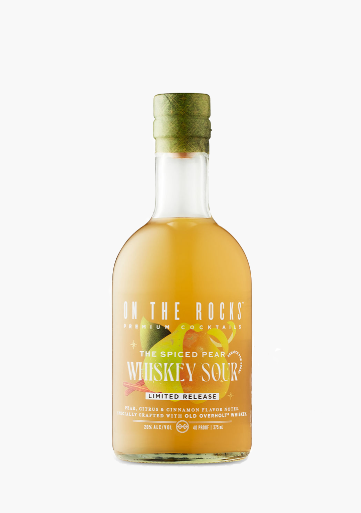 On the Rocks Spiced Pear Whiskey Sour - 375ML