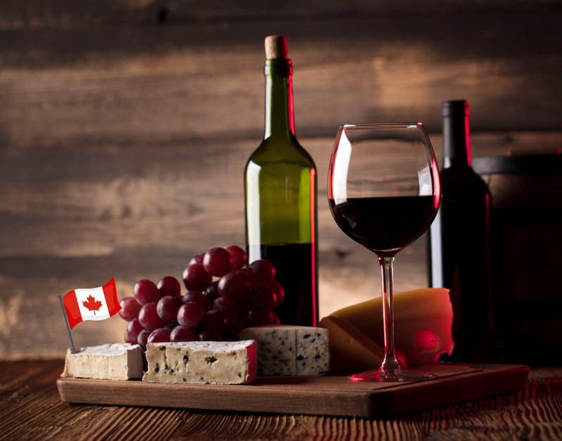 Canadian Wine & Cheese