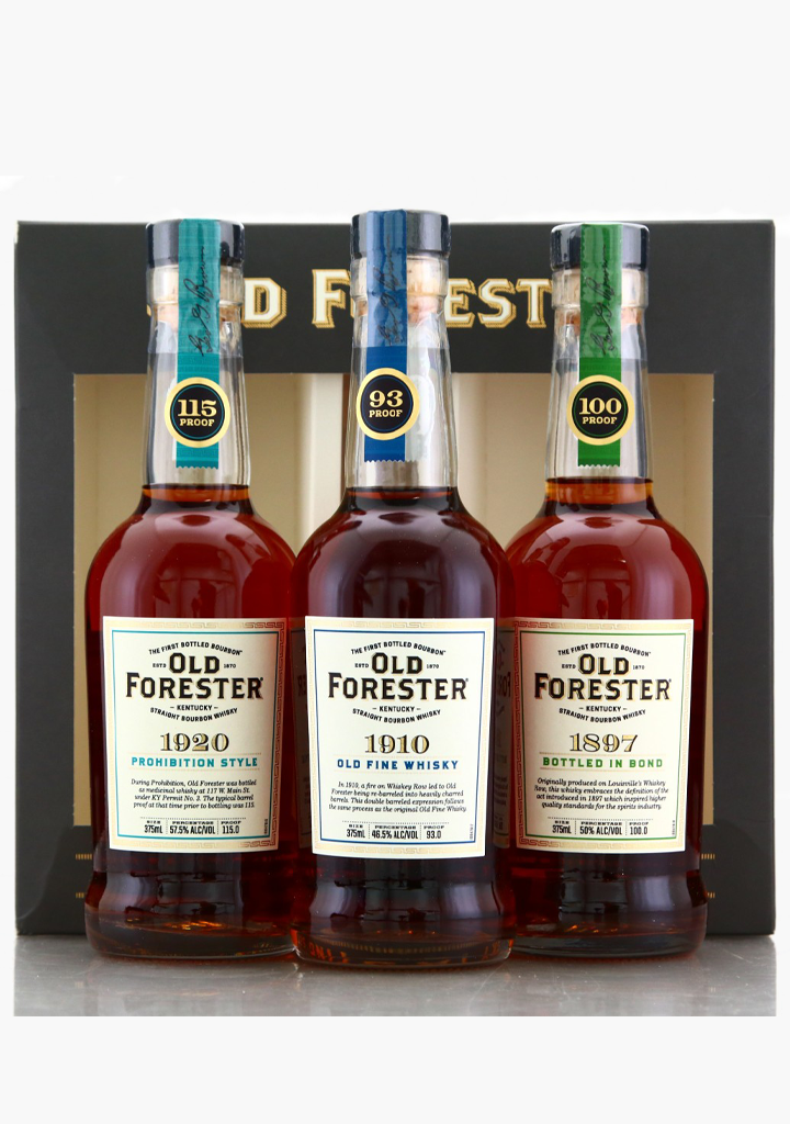 Old Forester Whisky Tasting Set - 3x375ML