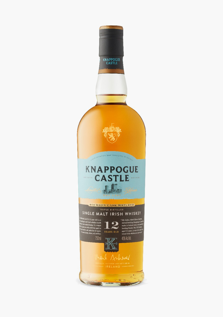 Knappogue Castle 12 Year Old Single Malt Irish Whiskey