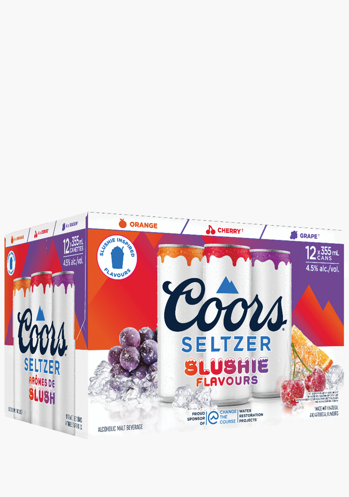 Coors Seltzer Slushie Mixer - 12x355ML