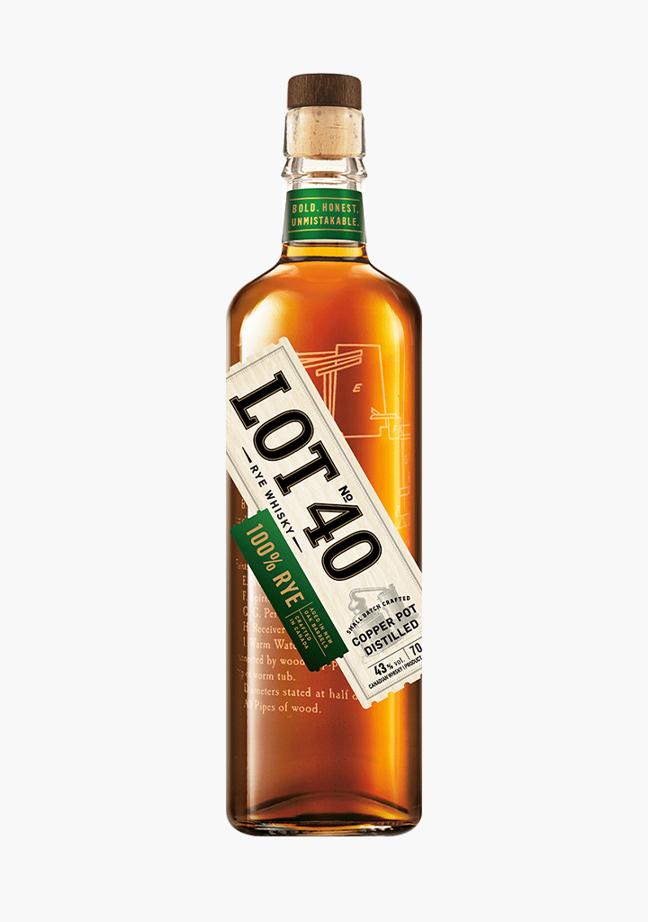 Lot No. 40 Single Copper Pot Still Canadian Whisky