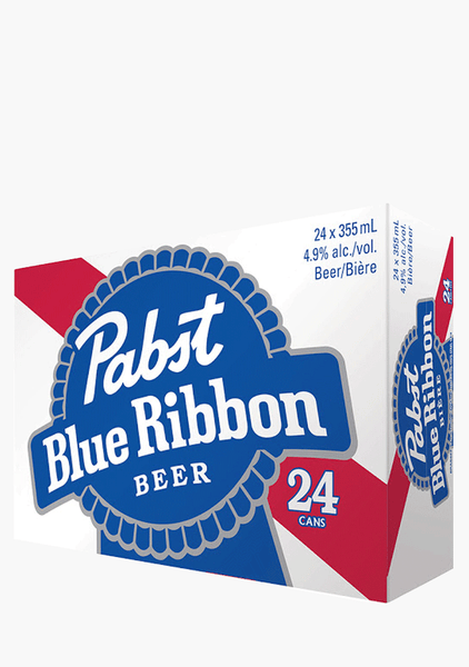 Blue shop ribbon pabst