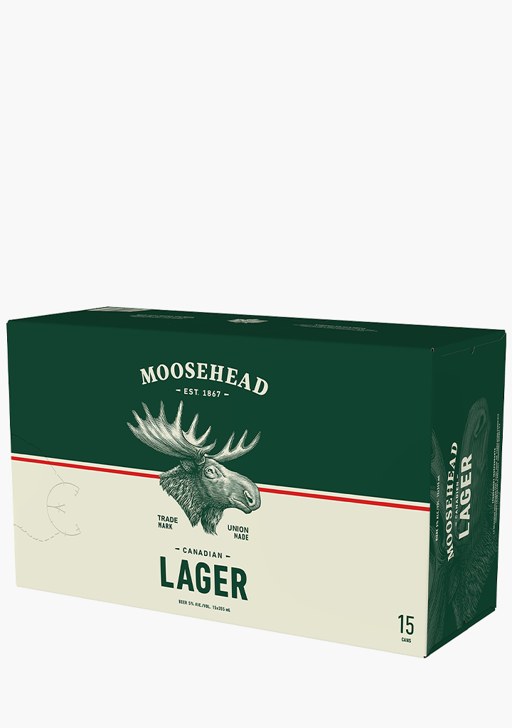 Moosehead Lager Cans - 15 X 355ML – Willow Park Wines & Spirits