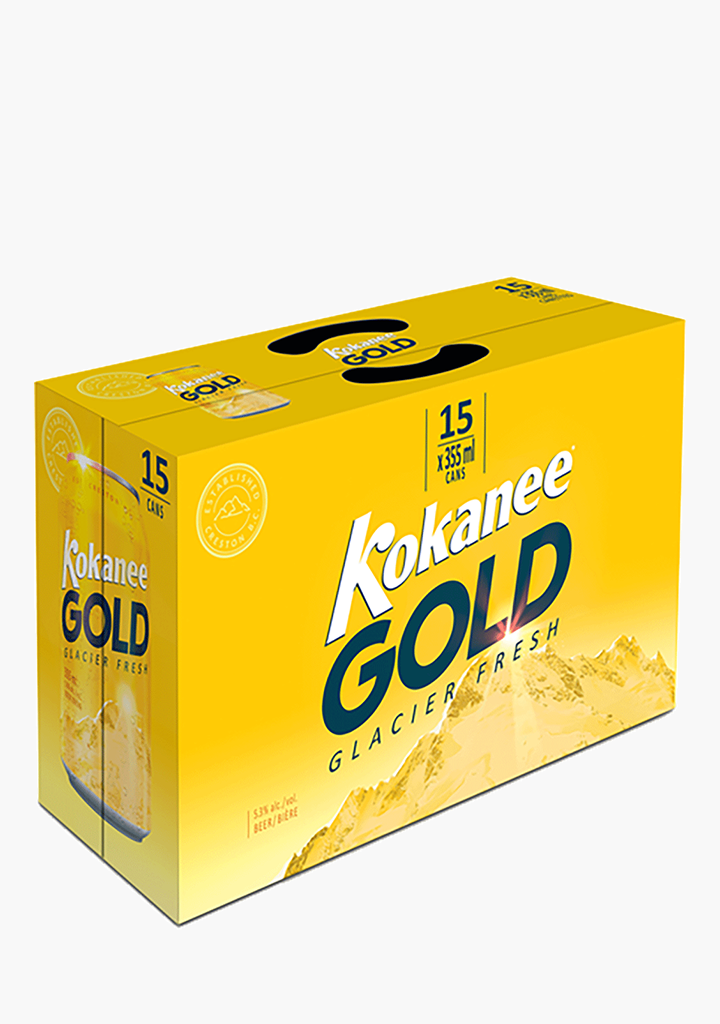 Kokanee Gold - 15 X 355ML – Willow Park Wines & Spirits