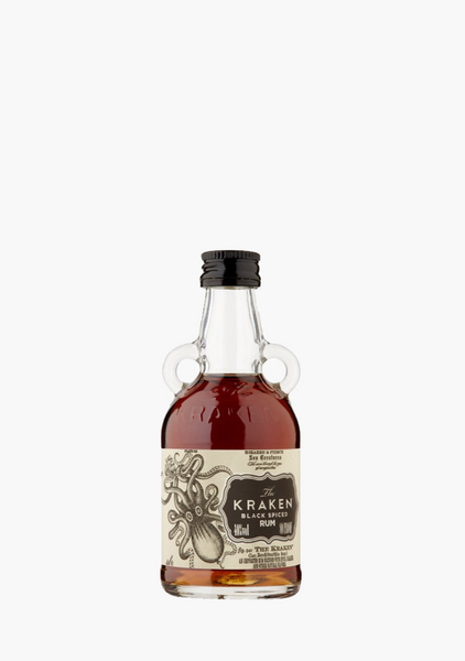 The Kraken Black Spiced Rum - 50ML – Willow Park Wines & Spirits